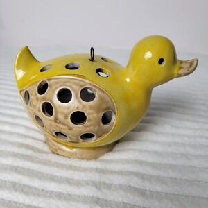 Vintage 1969 Vandor Ceramic Duck Air Freshener: Kitsch‎ Mid-Century Decor